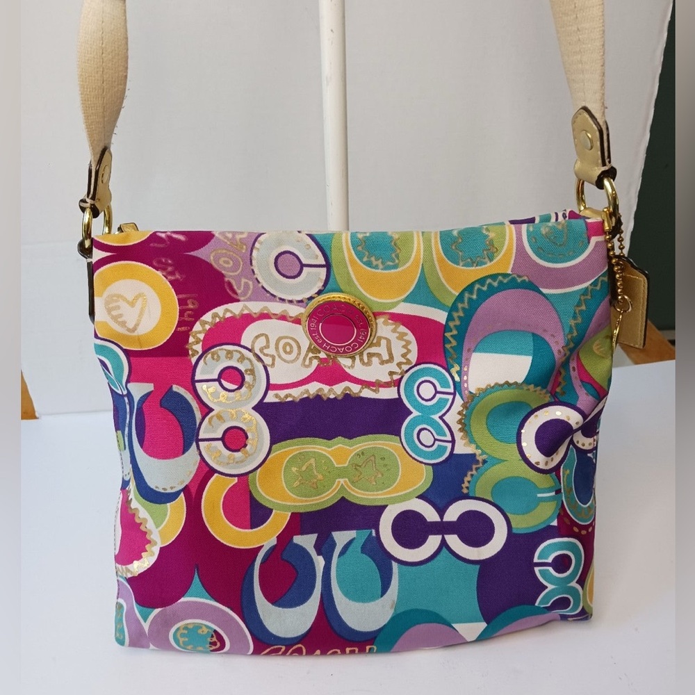 Coach Poppy Glam Bag.